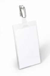 Durable 800219 Ausweisehülle/ -halter Namensschild-Halterung 25 Stück[e] 