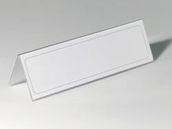 Durable 8053-19 Nicht-metallisches Namensschild Transparent 