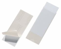 Durable Pocketfix selbstklebendes Etikett Rechteck Transparent 10 Stück[e] 