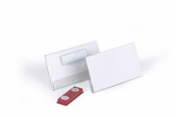 Durable Namensschild mit Magnet 40 x 75 mm 