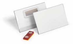 Durable 824419 Ausweisehülle/ -halter Namensschild-Halterung Kunststoff 1 Stück[e] 