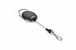 Durable BADGE REEL WITH SNAP HOOK Namensschild mit Jojo Schwarz 1 Stück[e] 