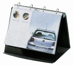 Durable Durastar Freistehend PVC Graphit, Grau 