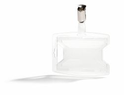 Durable Ausweishalter reXycle® mit Clip für 2 Karten 