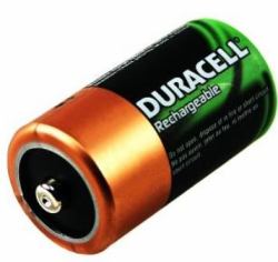 Duracell BUN0056A Haushaltsbatterie Wiederaufladbarer Akku C Nickel-Metallhydrid [NiMH] 