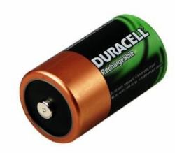 Duracell BUN0059A Haushaltsbatterie Wiederaufladbarer Akku D Nickel-Metallhydrid [NiMH] 