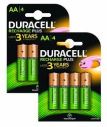 Duracell BUN0060A Haushaltsbatterie Wiederaufladbarer Akku AA Nickel-Metallhydrid [NiMH] 