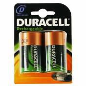 Duracell Rechargeable D Size 2 Pack Wiederaufladbarer Akku Nickel-Metallhydrid [NiMH] 
