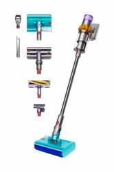 Dyson V15s Detect Submarine 2-in-1-Stabstaubsauger Akku Trocken&Nass Beutellos Nickel, Gelb 