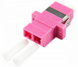 EFB Elektronik LFA095 LWL-Steckverbinder LC/LC Pink, Weiß 