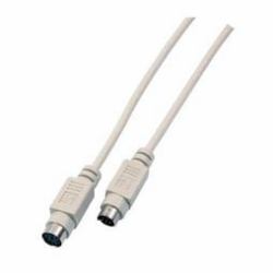 EFB Elektronik 2m, PS/2 - PS/2, M/M PS/2-Kabel 6-p Mini-DIN Weiß 