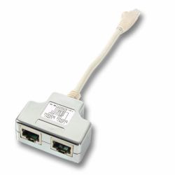 EFB Elektronik K5122.015 Netzwerksplitter Weiß 