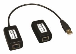Tripp Lite B202-150 USB über Cat5/Cat6-Extender mit einem Anschluss, Sender und Empfänger, bis zu 45,72 m, TAA 