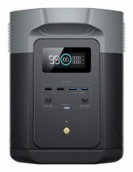 EcoFlow DELTA 2 Max Tragbare Power Station Lithium-Eisen-Phosphat [LiFePO4] 2400 W 23 kg 