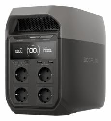 EcoFlow DELTA 3 Tragbare Power Station Lithium-Eisen-Phosphat [LiFePO4] 1800 W 12,5 kg 