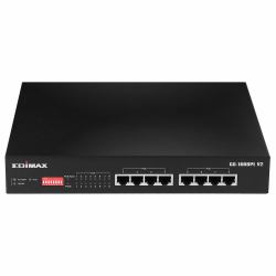 Edimax GS-1008PL V2 Netzwerk-Switch Managed L2 Gigabit Ethernet [10/100/1000] Power over Ethernet [PoE] 1U Schwarz 
