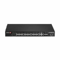 Edimax GS-5424PLC V2 Netzwerk-Switch Managed Gigabit Ethernet [10/100/1000] Power over Ethernet [PoE] 1U Schwarz 