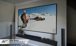 Elite Screens "Aeon Edge Free AR110WH2" Rahmenleinwand kein sichtbarer Rahmen 243,8cm x 137,2cm [BxH] 16:9 