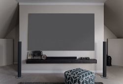 Elite Screens "Aeon Edge Free AR120WH2" Rahmenleinwand kein sichtbarer Rahmen 265,9cm x 149,1cm [BxH] 16:9 