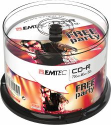 Emtec ECOC805052CB CD-Rohling CD-R 700 MB 52x 50 Stück[e] 