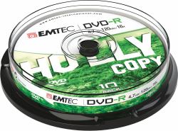 Emtec ECOVR471016CB DVD-Rohling 4,7 GB DVD-R 10 Stück[e] 