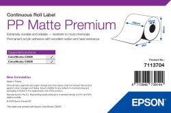 Epson 7113704 Druckeretikett Weiß Selbstklebendes Druckeretikett 