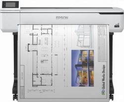 Epson SureColor SC-T5100 Großformatdrucker WLAN Tintenstrahl Farbe 2400 x 1200 DPI A1 [594 x 841 mm] Ethernet/LAN 