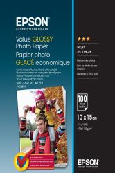 Epson Value Glossy Photo Paper - 10x15cm - 100 Blätter 