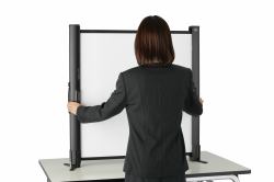 Epson Leinwand [Desktoptyp, 50 Zoll] – ELPSC32 