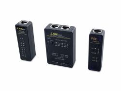 Equip Netzwerkkabeltester, RJ45, BNC, PoE 