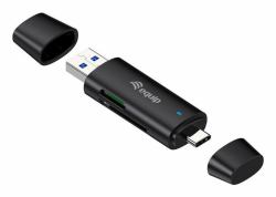 Equip 245462 Kartenleser USB 3.2 Gen 1 [3.1 Gen 1] Type-A/Type-C Schwarz 