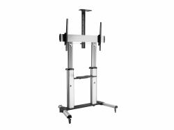 Equip 650605 60"-100" Teleskopischer TV-Wagen für Ultragroße LCD Displays, 