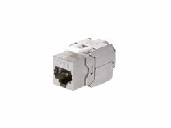 Equip Cat 8.1 Geschirmte Keystone-Buchse, werkzeugfrei, 8 Stück/Packung 