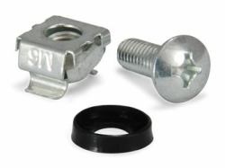 Equip M6 Käfigmuttern- und Schrauben-Satz, 4 Sets/pack 