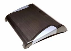 Ergo CMS1514 Fußstütze Schwarz, Silber 