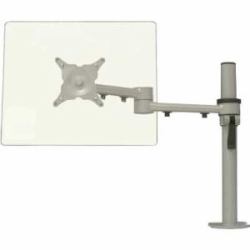 Ergo CMSSINGLE - Stream Single Desk Mount Height Adjustable For Screens up to 36" Max Weight 20kg - Black/Grey