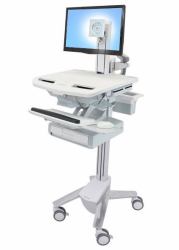 Ergotron StyleView Aluminium, Grau, Weiß Flachbildschirm Multimedia-Wagen 