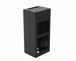Ergonomic Solutions SpacePole Kiosk SPK211-02 POS-System-Zubehör Zentrales Modul Schwarz Metall 