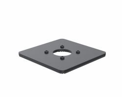 Ergonomic Solutions SpacePole POS SPM144-02 POS-System-Zubehör POS-Platte Schwarz Metall 