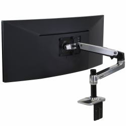 Ergotron LX Series Desk Mount LCD Arm 86,4 cm [34"] Tisch/Bank Schwarz 