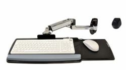 Ergotron LX Wall Mount Tastatur Arm Silber 