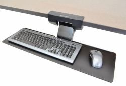 Ergotron Neo-Flex Underdesk Tastatur Arm Schwarz 