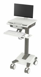 Ergotron M011-0101-100000-1-0 All-in-One PC/Workstation Halterungen/ Ständer 19,5 kg Weiß, Grau 61 cm [24"] 