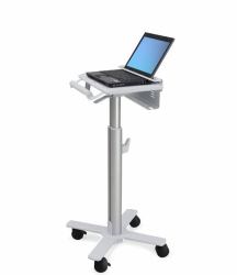 Ergotron StyleView Laptop Cart, SV10 Aluminium, Weiß Multimedia-Wagen 