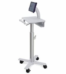 Ergotron StyleView Tablet Cart, SV10 Aluminium, Weiß Tablets Multimedia-Wagen 