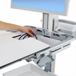Ergotron StyleView Grau, Edelstahl Flachbildschirm Multimedia-Wagen/Trolley 