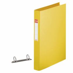 Esselte Plastic binder Ringmappe A4 Gelb 