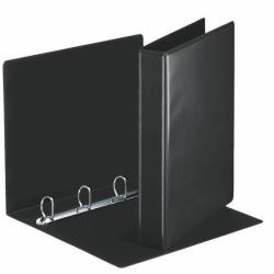 Esselte Panorama Ring Binders 4 x 30 mm Black Ringmappe A4 Schwarz 