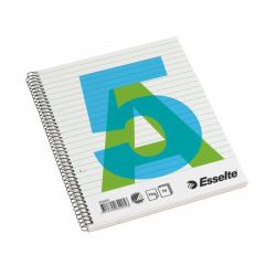 Esselte College Pad A5 Notizbuch 70 Blätter Blau, Grün, Weiß 