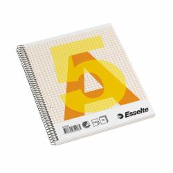 Esselte College Pad A5 Notizbuch 70 Blätter Orange, Weiß, Gelb 